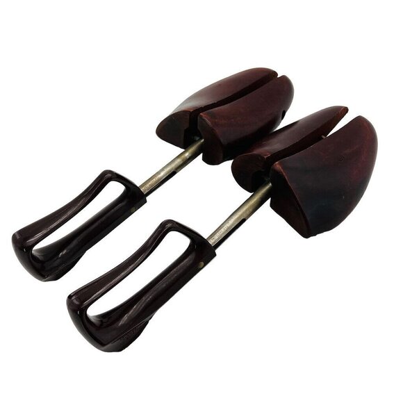 Vtg Florsheim Travel Trees Shoe Keeper 5 Cedar Split Toe Form Stretcher 11-13 - Picture 8 of 9